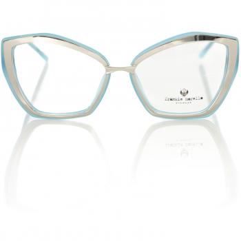 Frankie Morello Multicolor Acetate Butterfly Eyeglasses for Women, Size: ONE SIZE