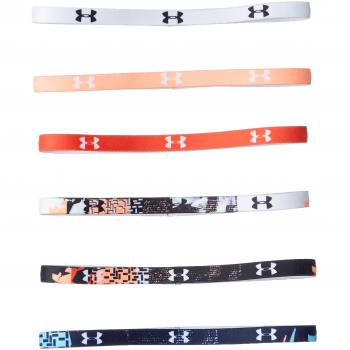 Under Armour UA Mini Graphic Banda para la Cabeza, Mujer, Blanco/Negro, Talla única
