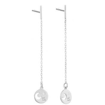 Pendientes Secrecy Mujer E8244CDAWA900 Plata de Ley 4 cm
