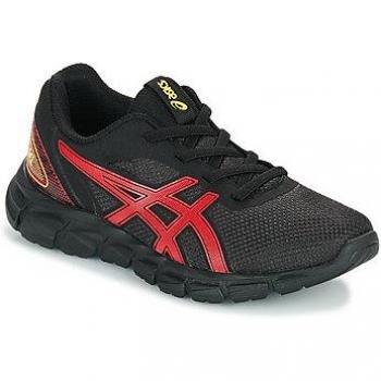 Asics Gel-Quantum Lyte II PS Children's Trainers in Black/Cherry Tomato