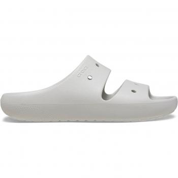 Crocs - Sandalias unisex Classic Sandal v2 U Gris