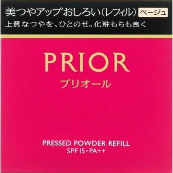 Shiseido Prior Gloss Up Face Wash and Finishing Ointment Refill - Beige 9.5g