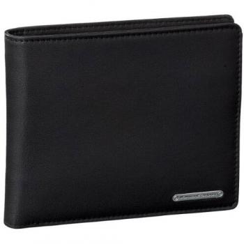 Porsche Design 09/18/09700-01 - Monedero de cuero unisex, color negro, talla one size