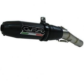 Escape GPR HONDA CBF 1000 2010/14-ST racing con conector terminal DEEPTONE color negro