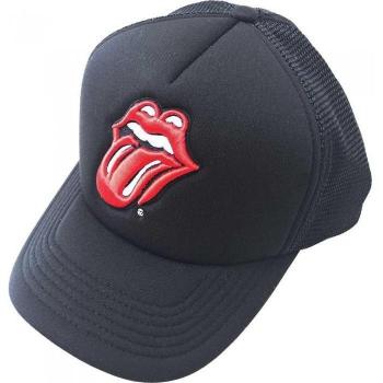 Gorra de béisbol clásica unisex adulta The Rolling Stones con diseño de lengua, color negro, talla única