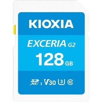 Kioxia Exceria G2 128GB MicroSDXC UHS-I Class 10 Memory Card