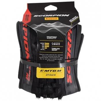 Neumático Pirelli Scorpion E-MTB M 27.5x2.6, Cubierta de MTB Scorpion E-MTB M Hyperwall V2 27.5'' X 2.6, Cubierta Pire