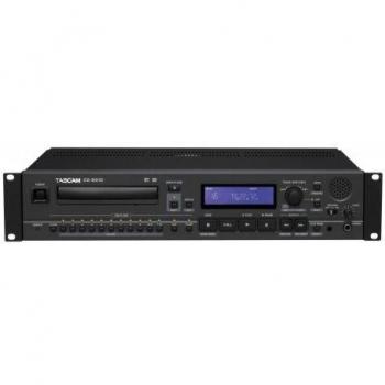 Tascam CD6010 - Cd-6010 cd profesional broadcast 2u cd tipo bandeja