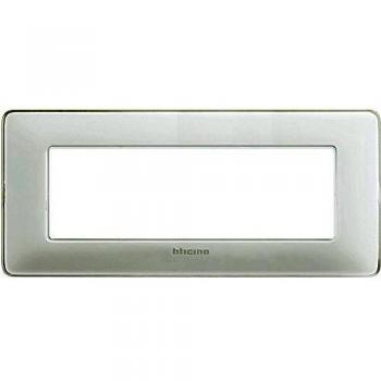 Placa Matix 6 Modulos Color Hielo Bticino