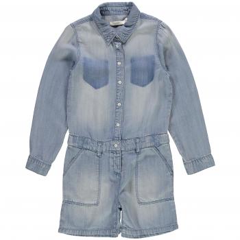 NAME IT - Mono - para niña Medio Azul 146 cm