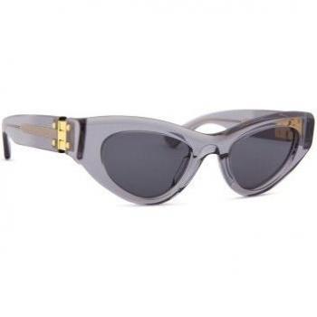 Bottega Veneta BV1142S 001 49 Stylish Women's Sunglasses, Gray, Size: ONE SIZE
