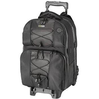 Canubo ProfiLine 1100 - Mochila fotográfica con ruedas, negro