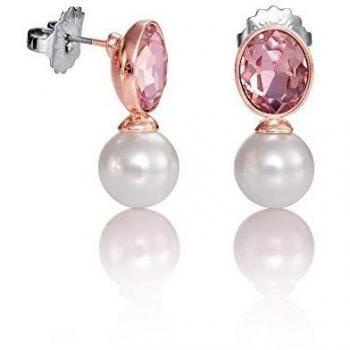 Pendientes Chic Viceroy 3198E19019 mujer IP rosado perla sintética