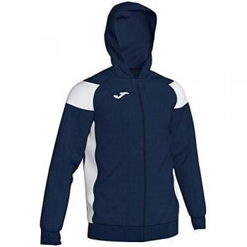 Joma Poly Crew III 101271 - Sudadera con Capucha, Color Azul Marino y Blanco, 101271_332_M, Navy-Blanco, M