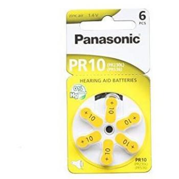 PILA PR-230(10)/6LB 1,4V ZINC AIRE (BLÍSTER 6U) PANASONIC PR-230(10)/6LB (EMBALAJE DE 10 UNIDADES)