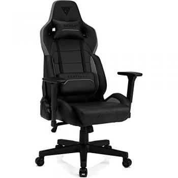Silla Gaming Ergonomica Sense7 Sentinel Negra/Gris