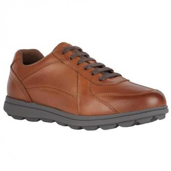 Geox Spherica EC12 Men's Sneakers in Cognac Brown