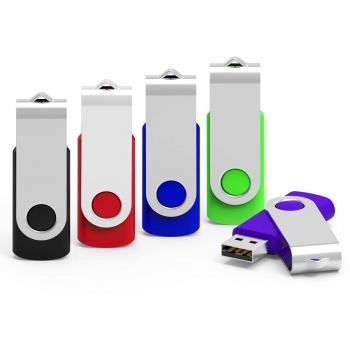 RAOYI Memoria Flash USB 2.0 de 16GB Pendrive 16 GB USB Memory Stick para Computadoras PC Windows Mac OS