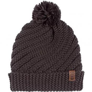 Starling Women's Anthracite Pom Pom Beanie