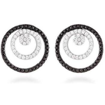 Pendientes Puleng de plata de ley 925 - Luxenter