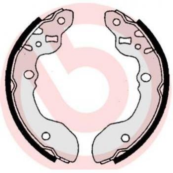 Juego de zapatas de frenos BREMBO S 79 516, kit de frenos, para frenos de tambor, incluye componentes necesarios para la instalación