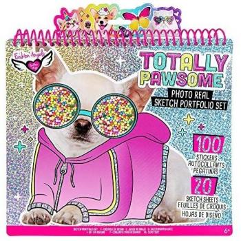 Crayola Fashion Angels Totally Pawsome Creations Design Album