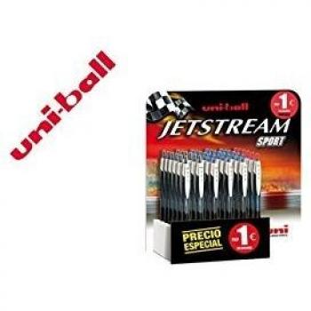 UNI Jetstream Sport - Bolígrafo, 1.0 mm, multicolor