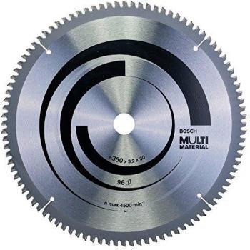 Bosch 2 608 640 770 - Hoja de sierra circular Multi Material - 350 x 30 x 3,2 mm, 96