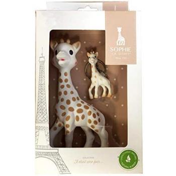 Sophie la girafe Happy Mama 517412 mordedor + llavero