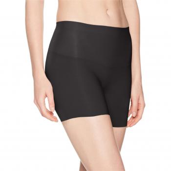 Spanx Shape MY DAY Girl Short XL, Braga Alta para Mujer, Negro