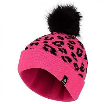 Dare 2b Convince Beanie - Gorro de Lana para niña, niña, Gorro/Sombrero, DGC326 887CG3, Rosa cibernética, 3-6