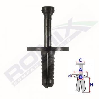 Grapa de montaje para motocicleta ROMIX ROM C70435
