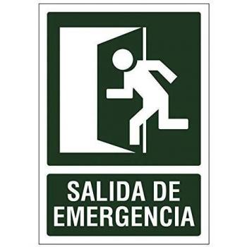 2349B11 - Señal 210X297 Pvc Salida Emergencia