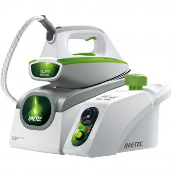 Imetec Intellivapor Centro de Planchado, 2000 W, Acero Inoxidable, Blanco y Verde