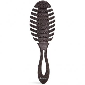 Cepillo Redondo Flexible para Cabello de Fibras Naturales y Residuos de Café 1 Unidad - IDC Institute