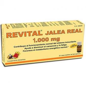 Revital Royal Jelly 1000mg 20 Ampoules Drinkable
