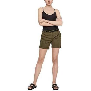 Vero Moda NOS Vmflash Mr Chino Shorts Noos, Pantalones Cortos para Mujer, Verde Ivy Green, 38