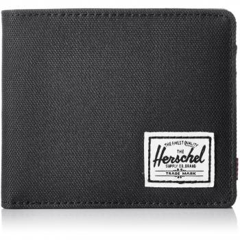 Herschel Supply Roy + Coin RFID Billetera, Negro, Taille Unique para Hombre