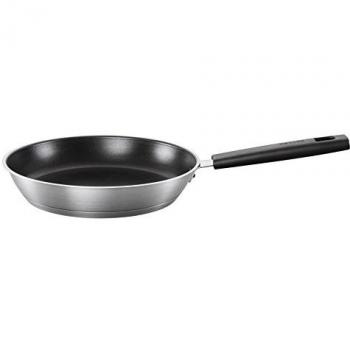 Fiskars Hard Face Steel Sartén, Acero Inoxidable, Gris, 26 cm