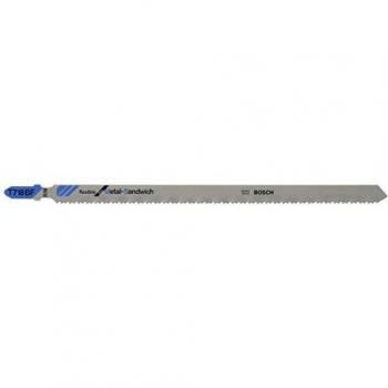 Bosch Professional 2 608 636 335 Hojas de Sierra de calar, Gris, Set de 3 Piezas