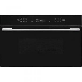 Horno Microondas Empotrado Whirlpool W7 MD440 NB con Grill 31 Litros 1000W Tecnología 6º Senso Color Negro