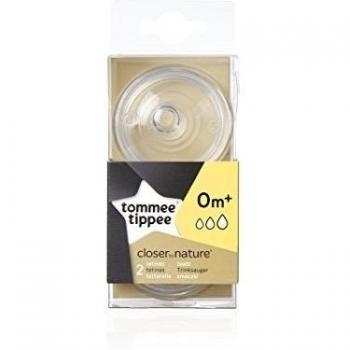 Tommee Tippee Closer to Nature 422140 - Tetinas 0+ meses, flujo variable, pack de 2 unidades