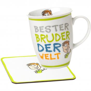 Ritzenhoff & Breker Mejor Vaso Taza de Café, Taza, Motivo: Bester Bruder