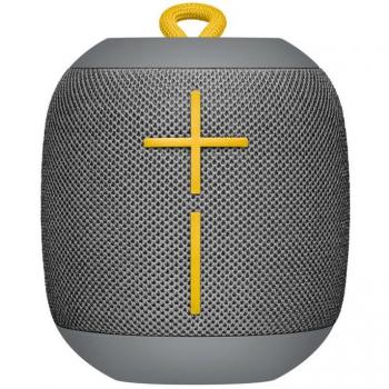 Ultimate Ears Wonderboom - Altavoz Bluetooth Inalámbrico, Resistente a Golpes e Impermeable, Conexión Doble, Color Gris Piedra