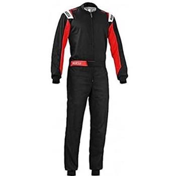 Mono de Karting Sparco 002343NRRS3L Negro/Rojo