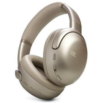 Auriculares JBL Tour One M3 Bluetooth Over-Ear con Cancelación de Ruido Activa, 70h Batería, Sonido Spatial 360 - Latte