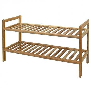 Estante de baño apilable DEBLANCH 70x27cm, madera