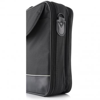 Modecom Mark 2 15.6” Maletín Negro - Funda de Nylon Resistente al Polvo y a Rayones