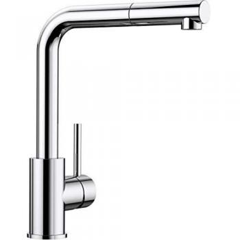 BLANCO MILA-S – Kitchen Mixer Tap with Pull-Out Spout for the Sink – High Pressure – Chrome – 519810
