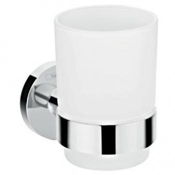 Hansgrohe Logis Universal Toothbrush Tumbler, Chrome (41718000)